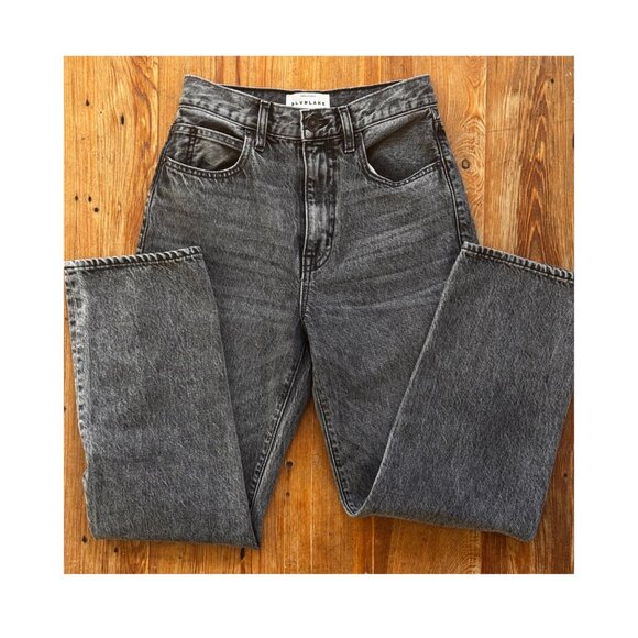 SLVRLAKE / London Cropped High-rise Denim, "Many Moons" - Picture 2 of 16